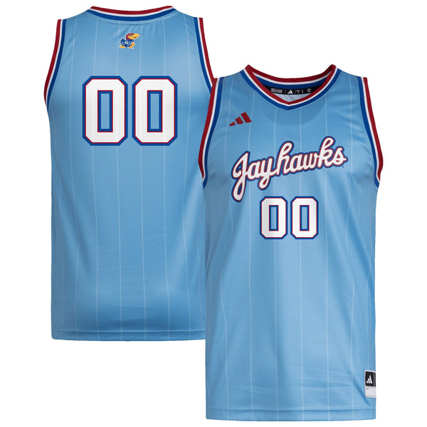 #00 Kansas Jayhawks Replica Swingman Jersey - Light Blue