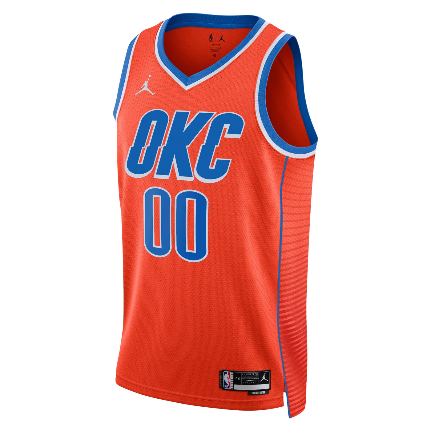 Oklahoma City Thunder Jordan Statement Swingman Jersey - Custom