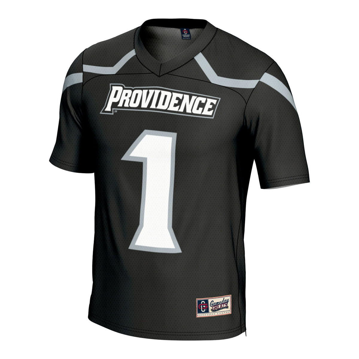 #1 Providence Friars GameDay Greats Lightweight Lacrosse Jersey - Black