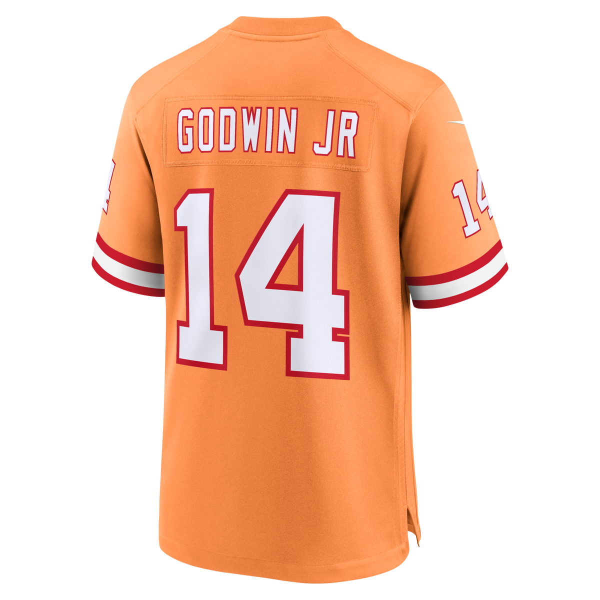 Tampa Bay Buccaneers Chris Godwin Jr. Orange Alternate Game Player Jersey