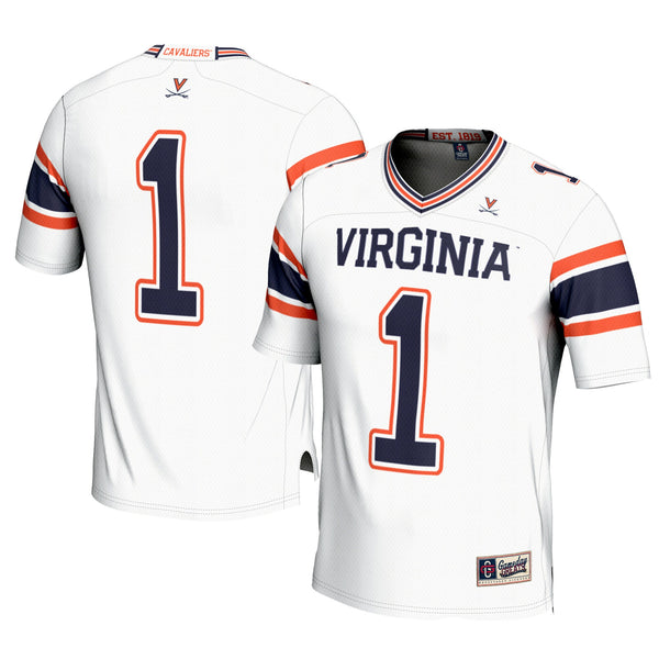 GameDay Greats #1 White Virginia Cavaliers Football Jersey