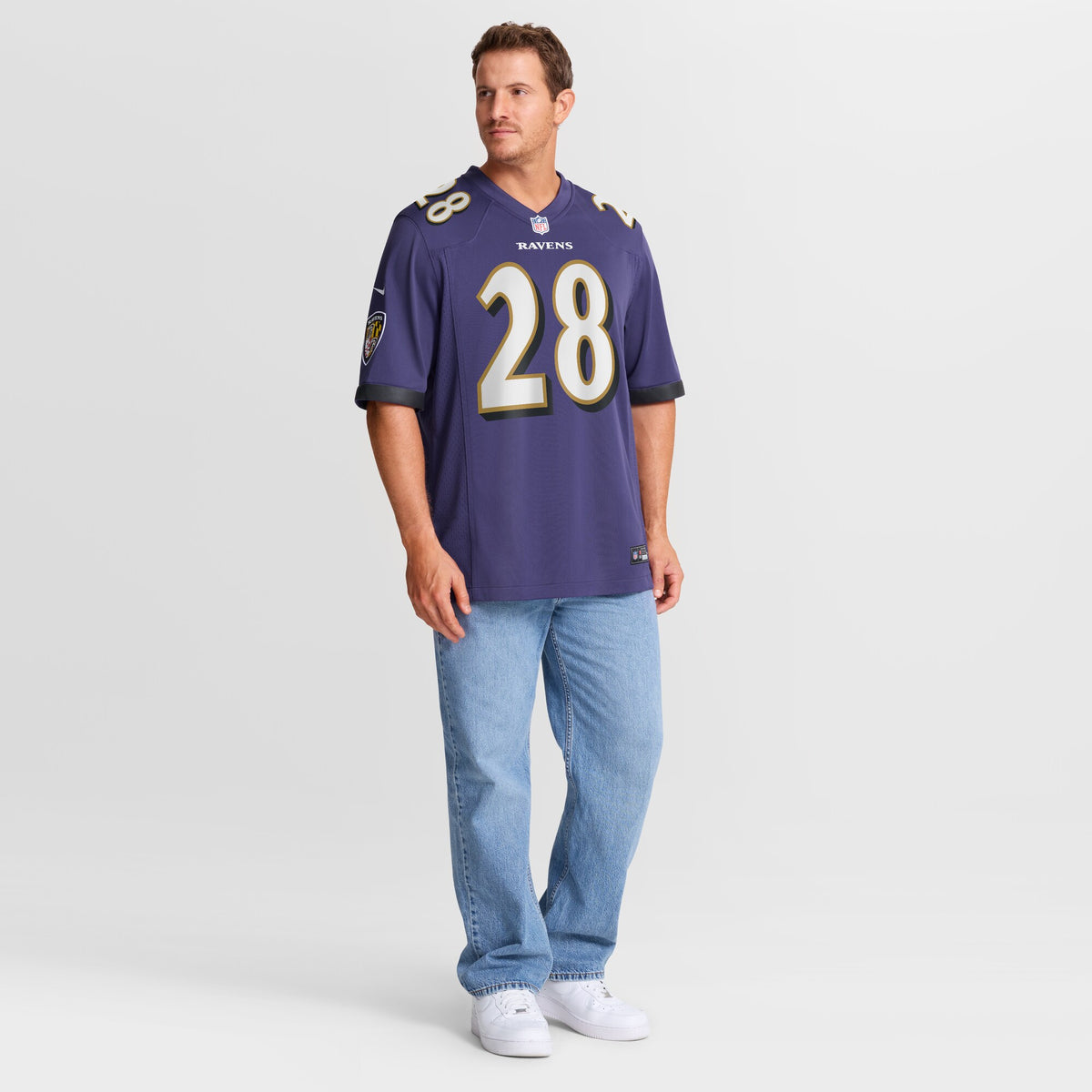 Baltimore Ravens Taven Bryan Purple Team Game Jersey