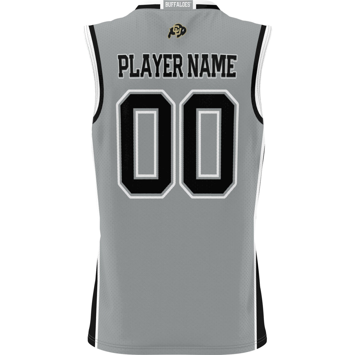 Colorado Buffaloes GameDay Greats Lightweight NIL Pick-A-Player Basketball Jersey - Gray