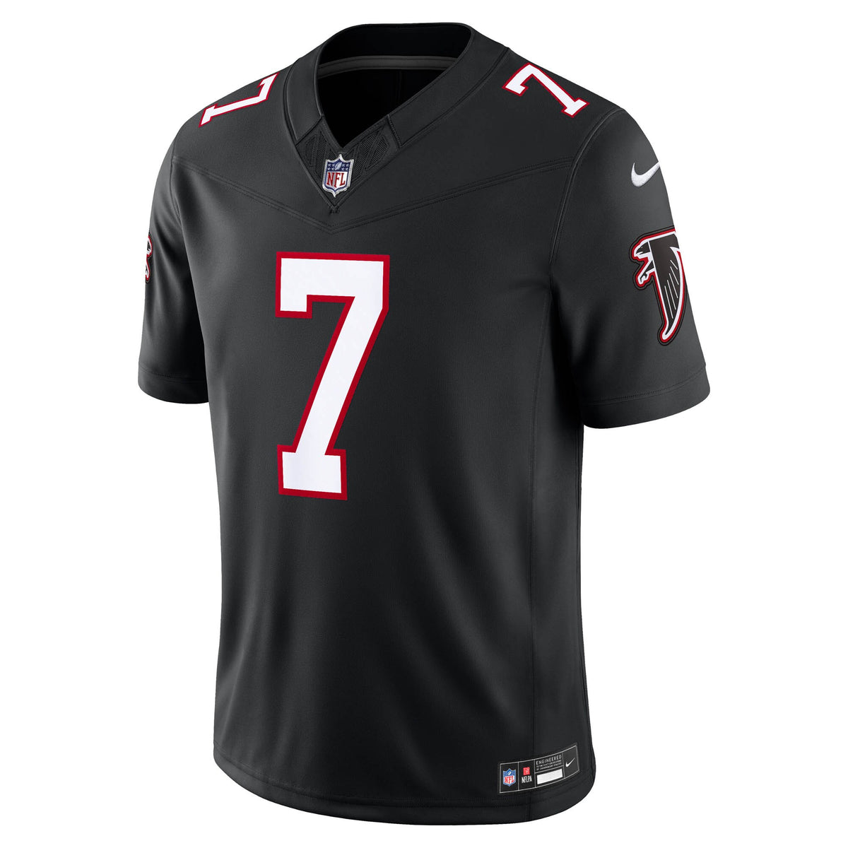 Atlanta Falcons Bijan Robinson Black Alternate Throwback Vapor F.U.S.E. Stitched Limited Jersey