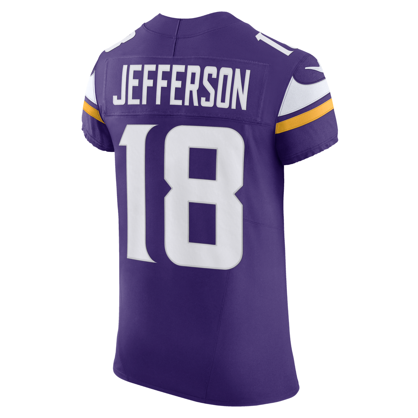 Minnesota Vikings Justin Jefferson Nike Purple Team Vapor F.U.S.E. Elite Jersey