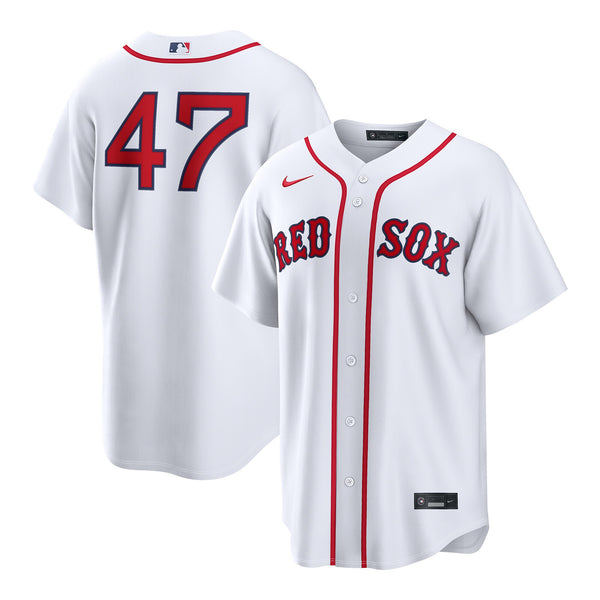 Boston Red Sox Jovani Moran White Home Replica Jersey