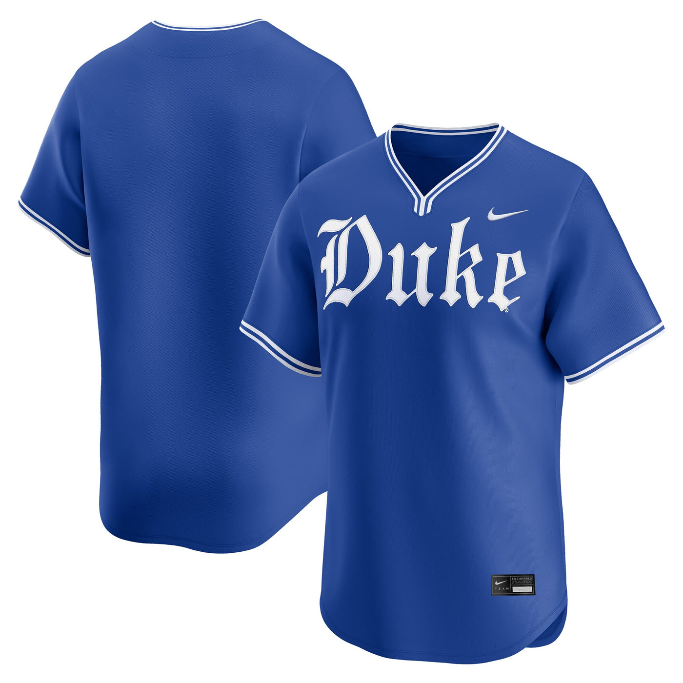 Nike Royal Duke Blue Devils Baseball Limited Jersey
