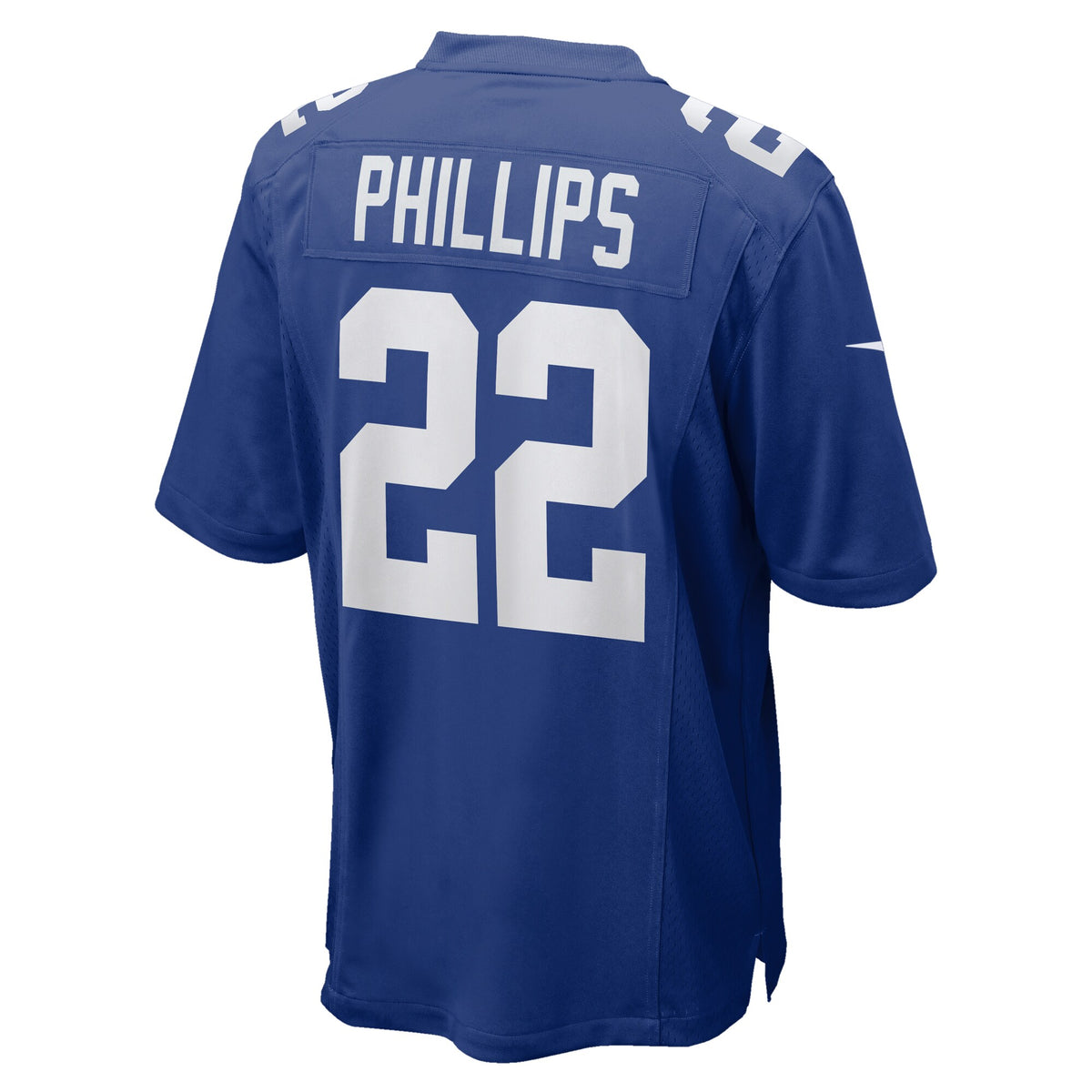 New York Giants Dru Phillips Royal Team Game Jersey