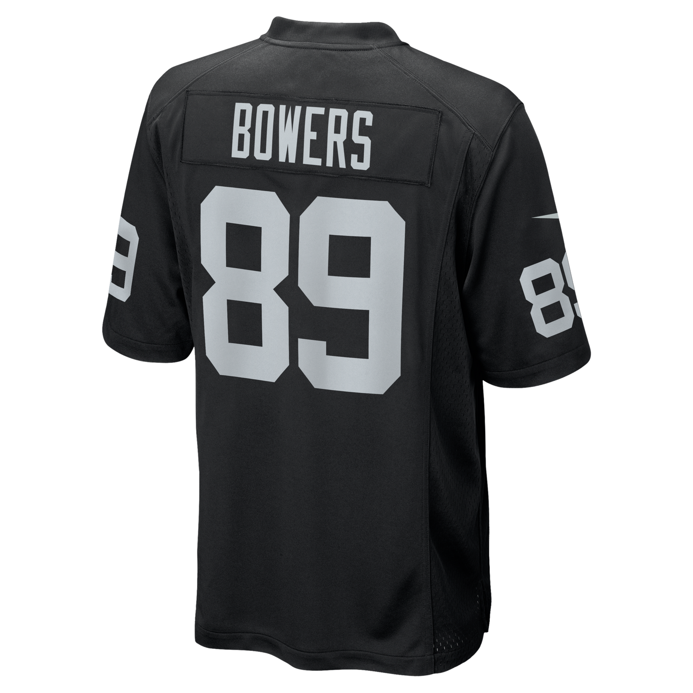 Las Vegas Raiders Brock Bowers Nike Black Player Game Jersey
