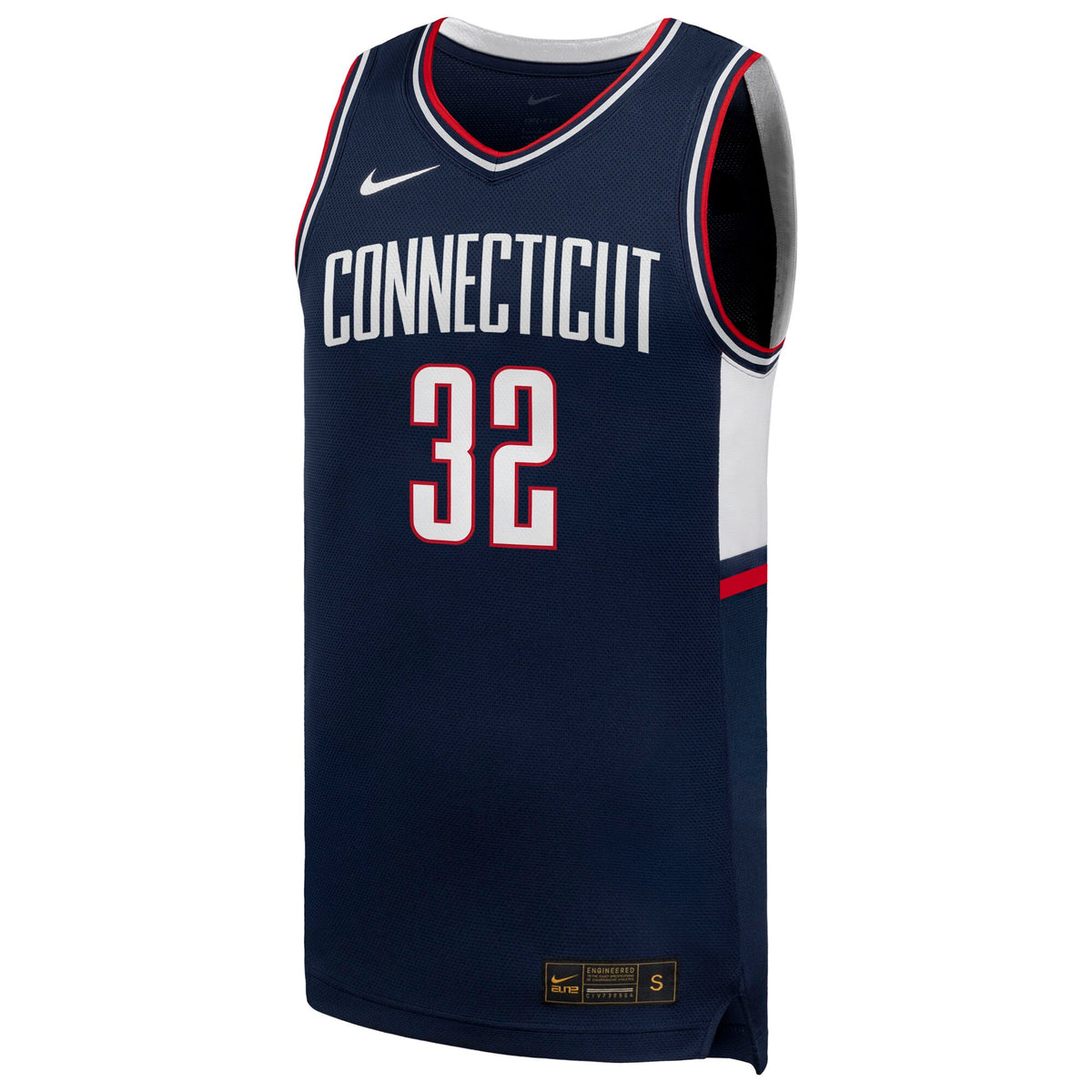 #32 UConn Huskies Retro Replica Jersey - Navy
