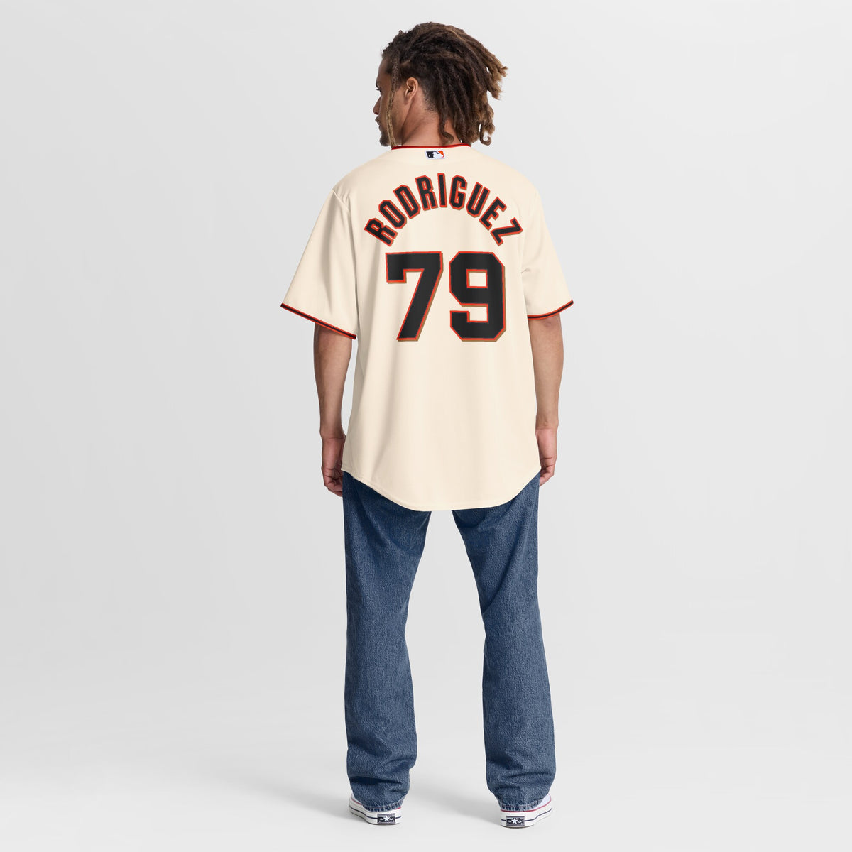 San Francisco Giants Jesus Rodriguez Cream Home Replica Jersey