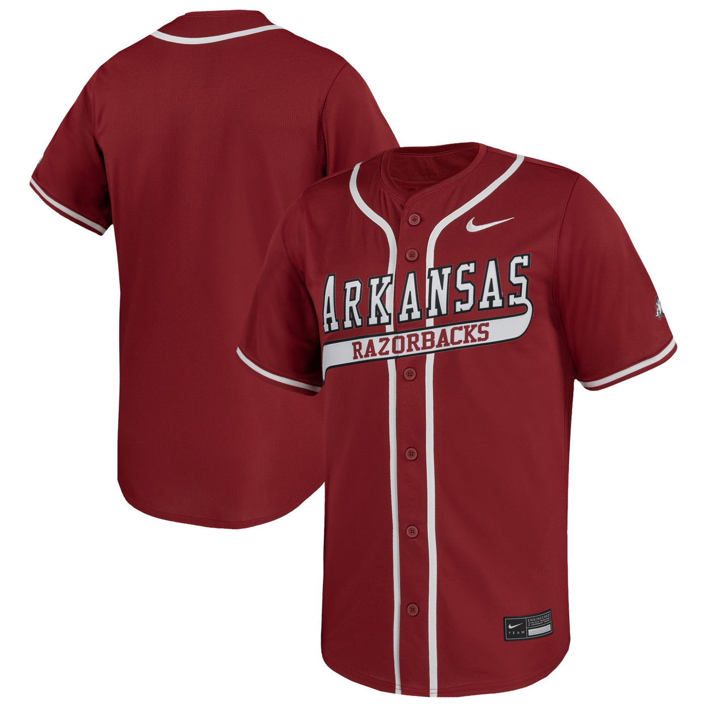 Nike Cardinal Arkansas Razorbacks Limited Baseball Jersey