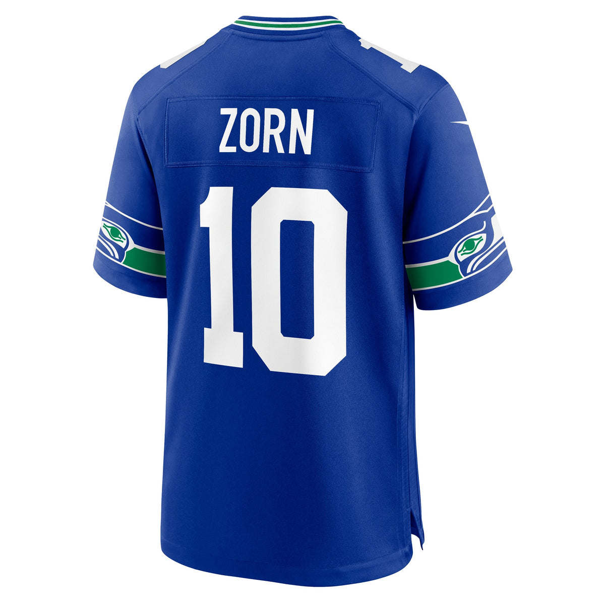Seattle Seahawks Jim Zorn Royal Retired Player Alternate Game Jersey