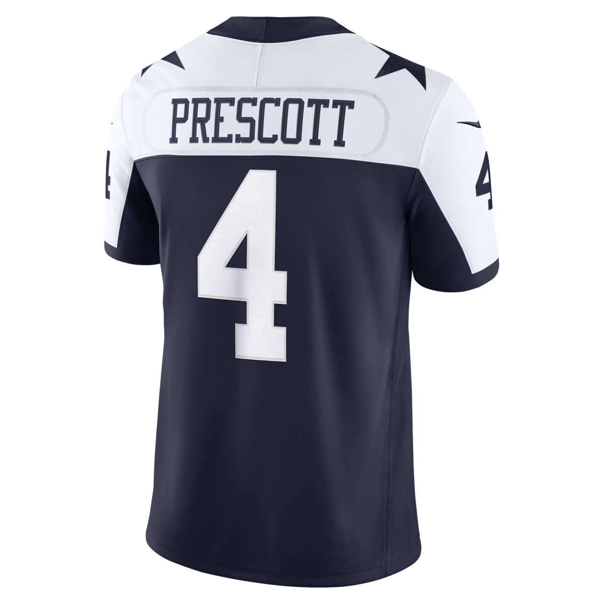 Dallas Cowboys Dak Prescott Navy Alternate Vapor F.U.S.E. Stitched Limited Jersey