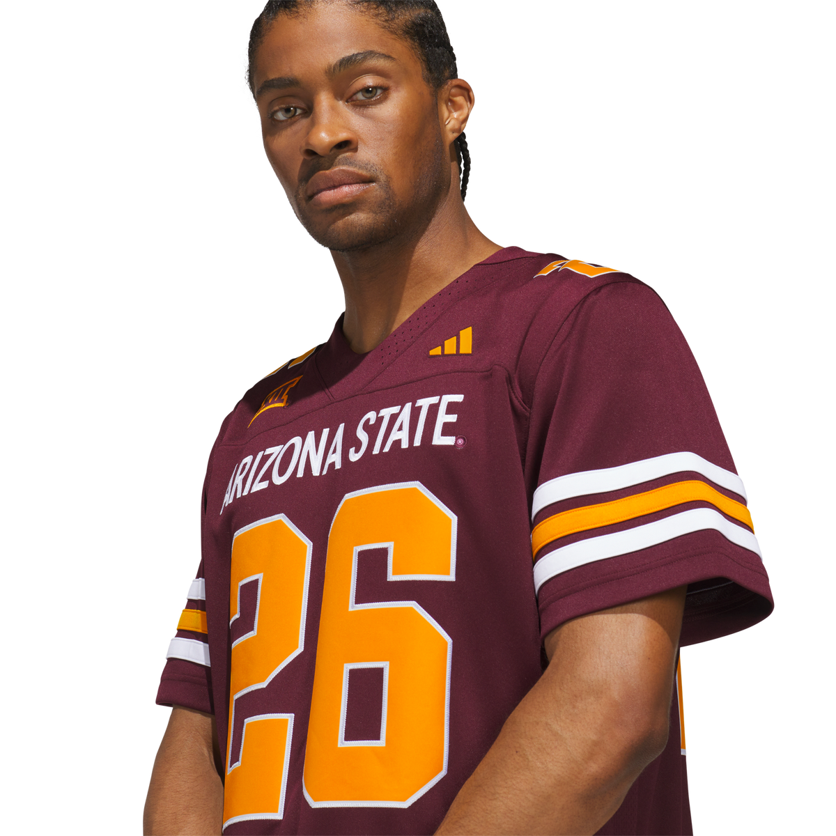 #26 Arizona State Sun Devils Roses & Devils Premier Strategy Jersey - Maroon