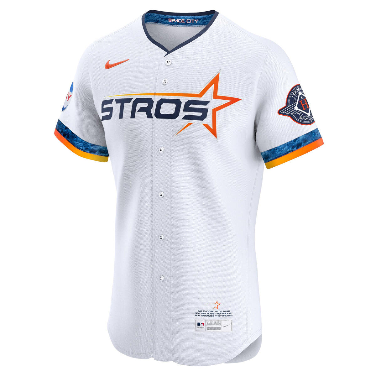 Houston Astros White 2025 City Connect Elite Jersey