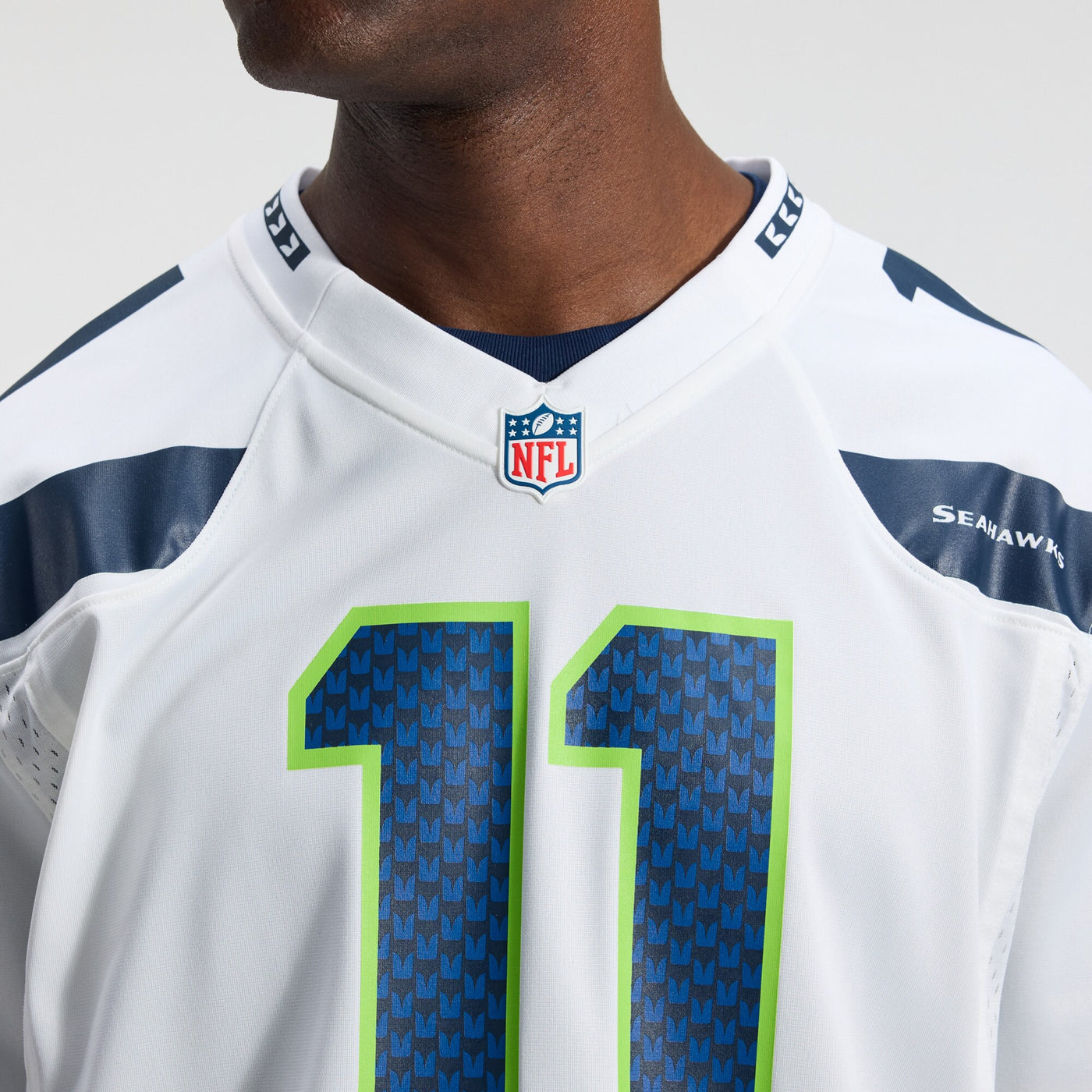Seattle Seahawks Jaxon Smith-Njigba Nike White Game Jersey