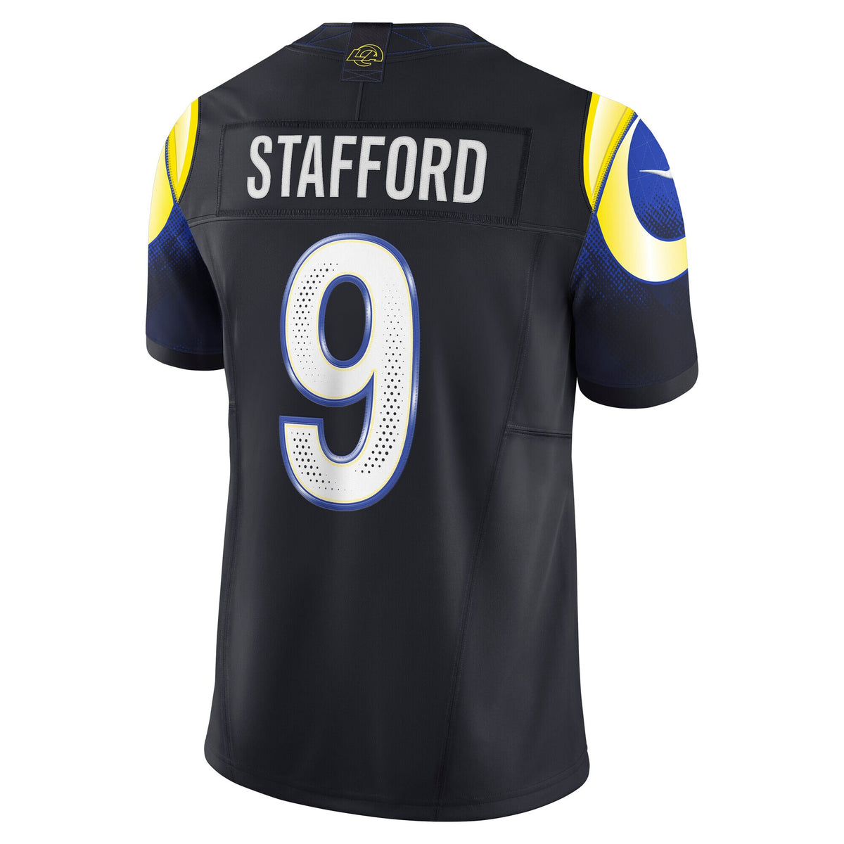 Los Angeles Rams Matthew Stafford Midnight Blue 2025 Rivalries Collection Stitched Limited Jersey