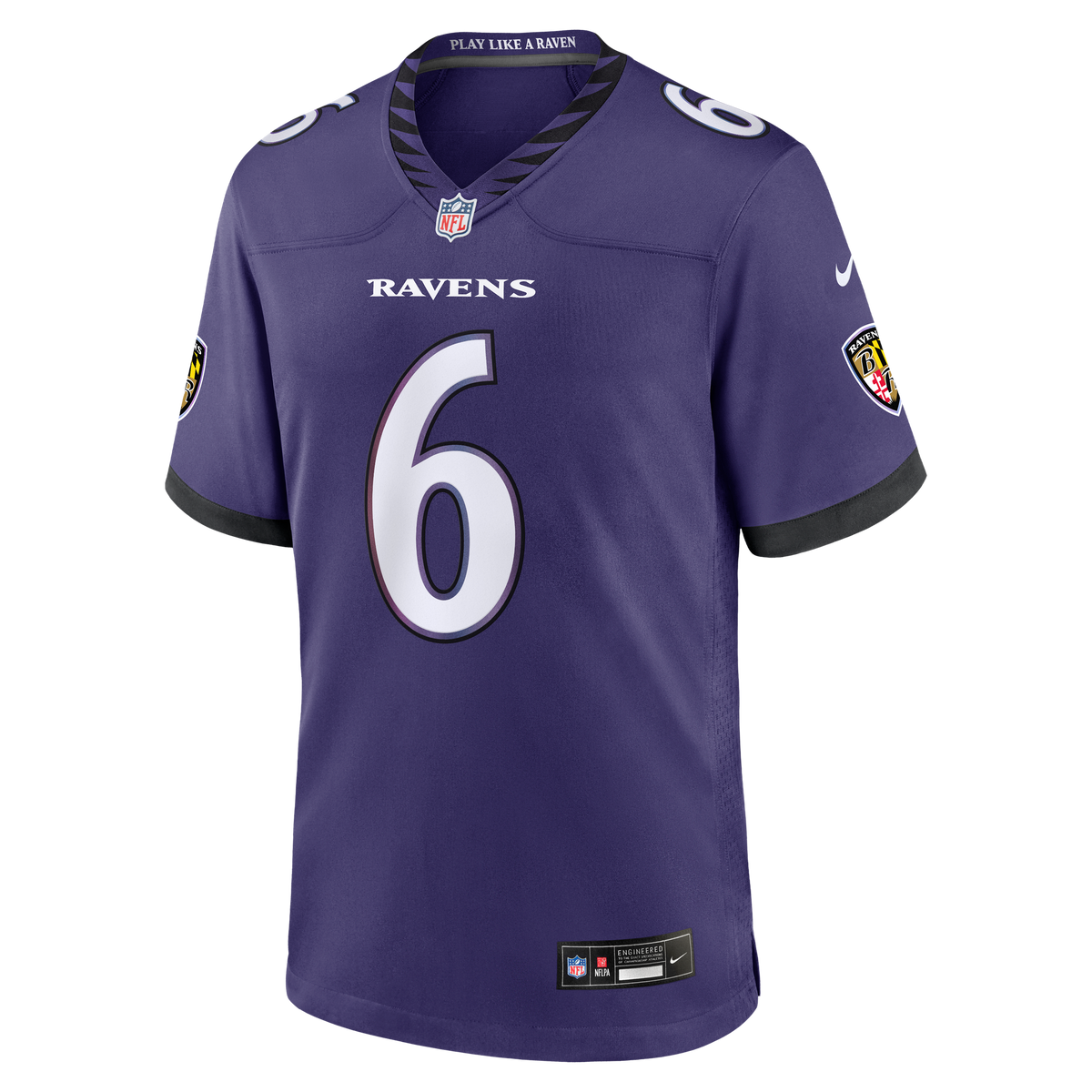 Baltimore Ravens Ja'Kobi Lane Nike Purple Team Game Jersey