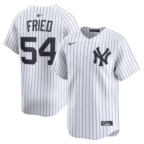 New York Yankees Max Fried White Home Limited Player Jersey