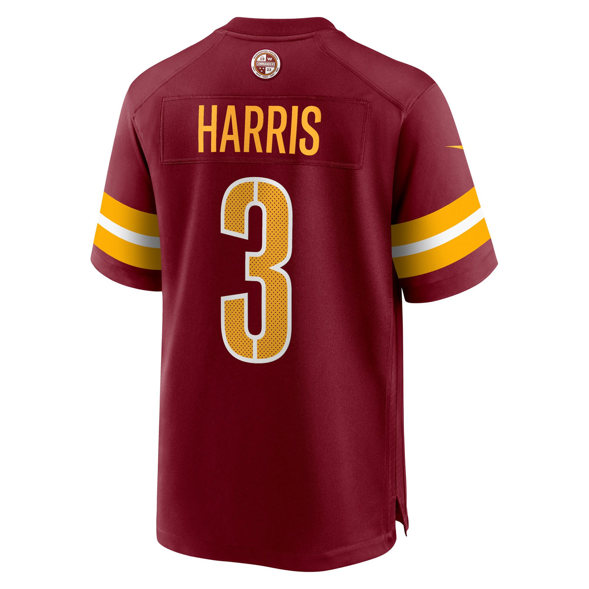 Washington Commanders Will Harris Burgundy Team Game Jersey