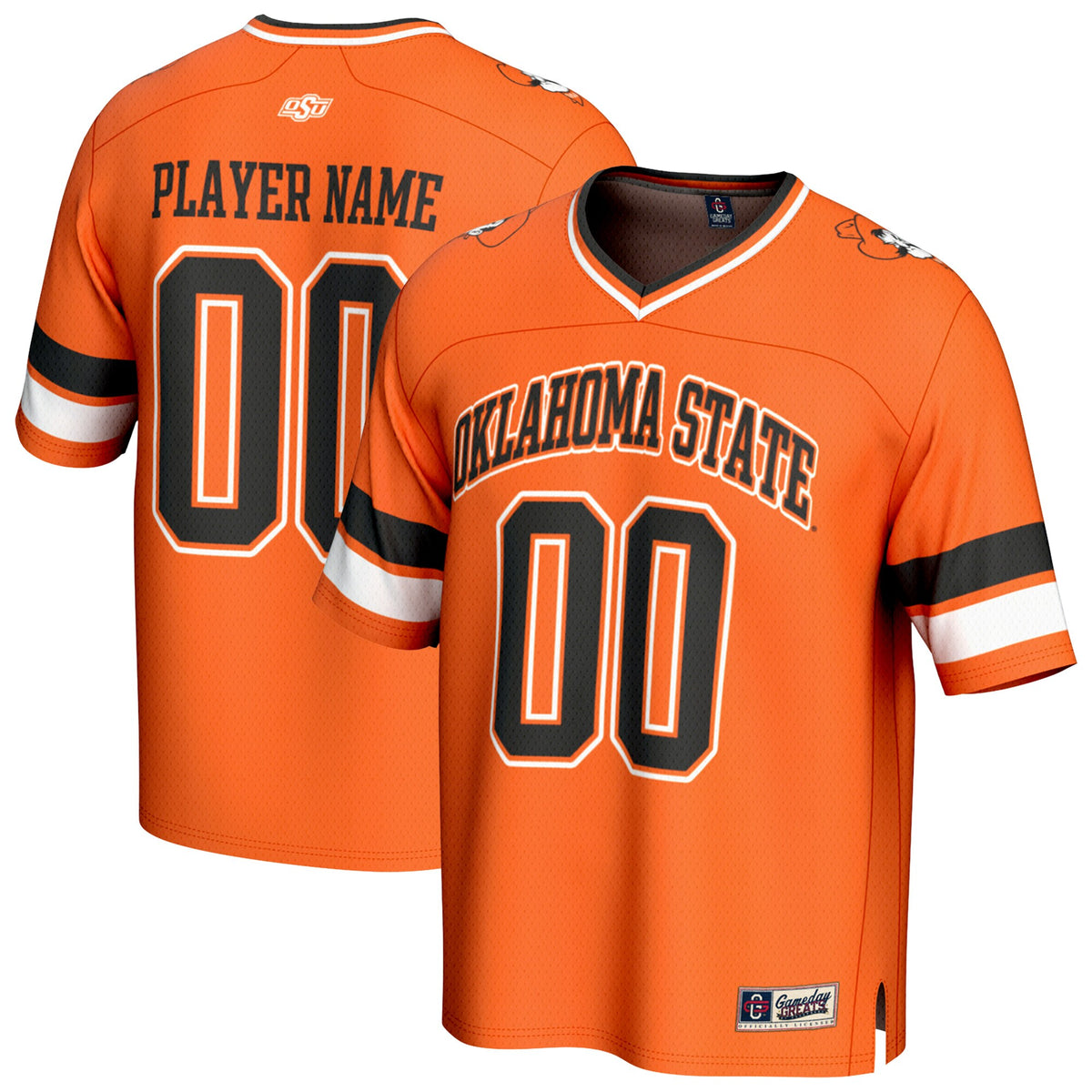 Oklahoma State Cowboys GameDay Greats NIL Pick-A-Player Football Fashion Jersey - Orange