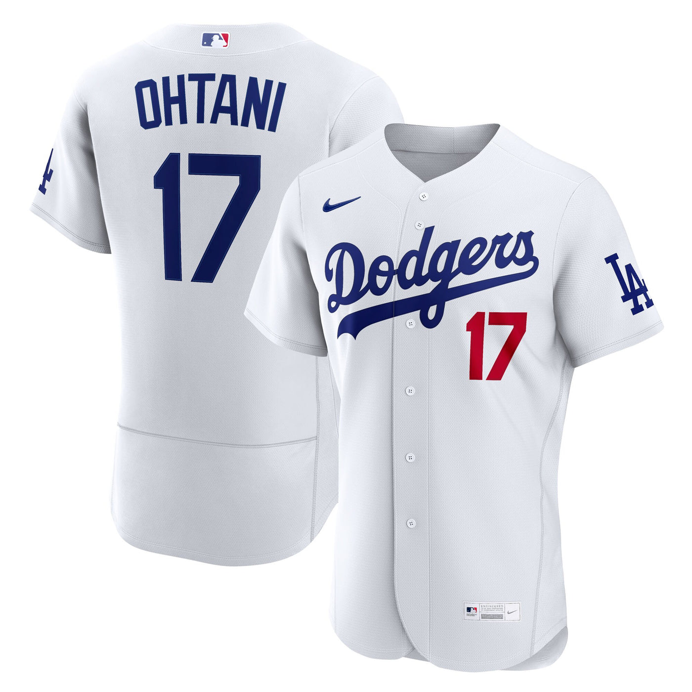 Los Angeles Dodgers Shohei Ohtani Nike White Home Authentic Jersey