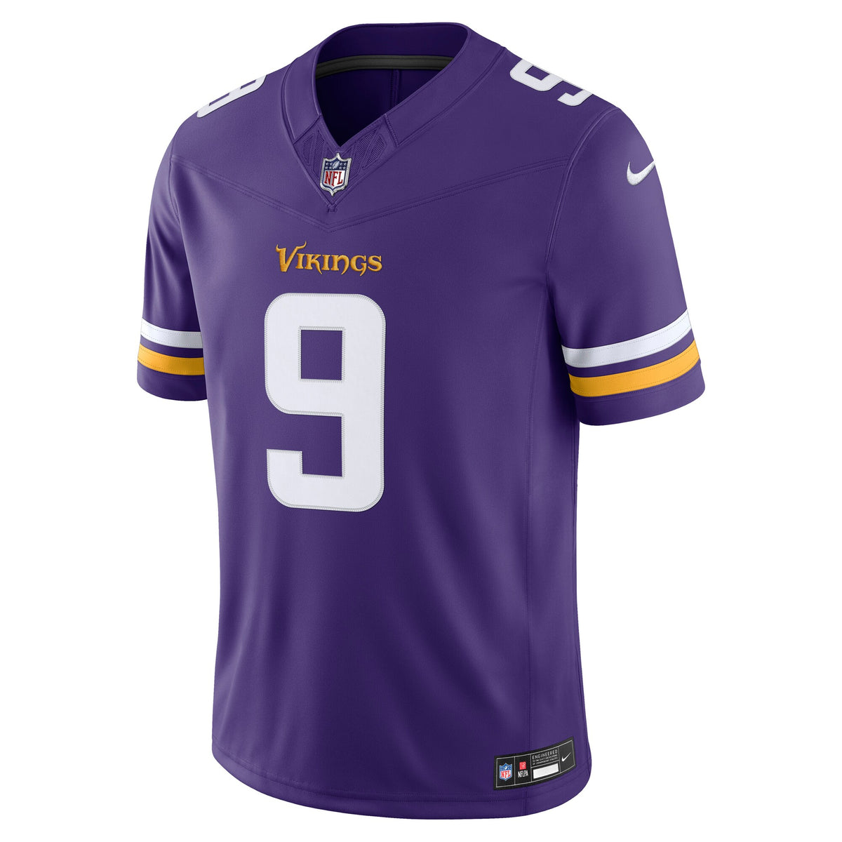 Minnesota Vikings J.J. McCarthy Purple Team Vapor F.U.S.E. Stitched Limited Jersey