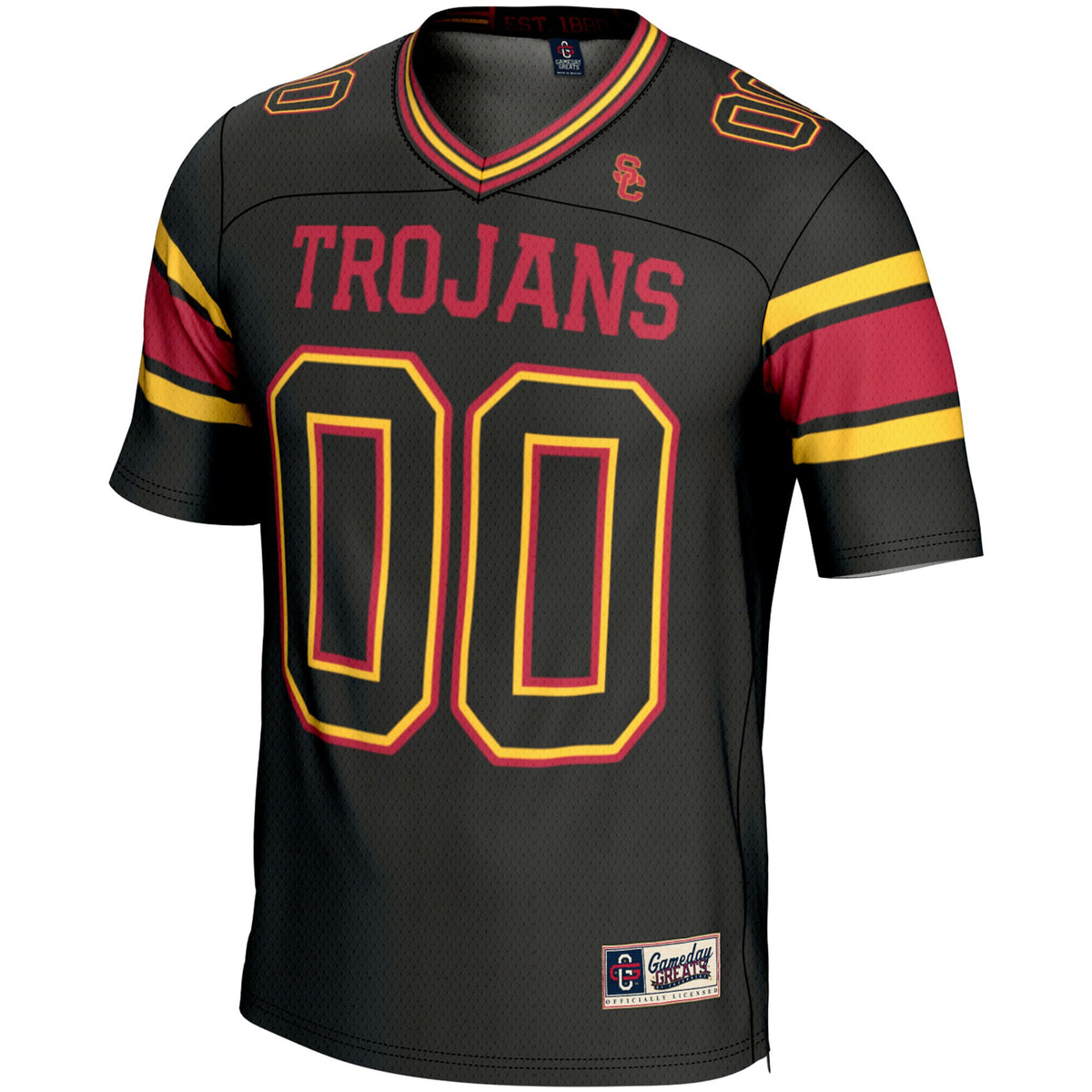USC Trojans GameDay Greats NIL Pick-A-Player Football Jersey - Black