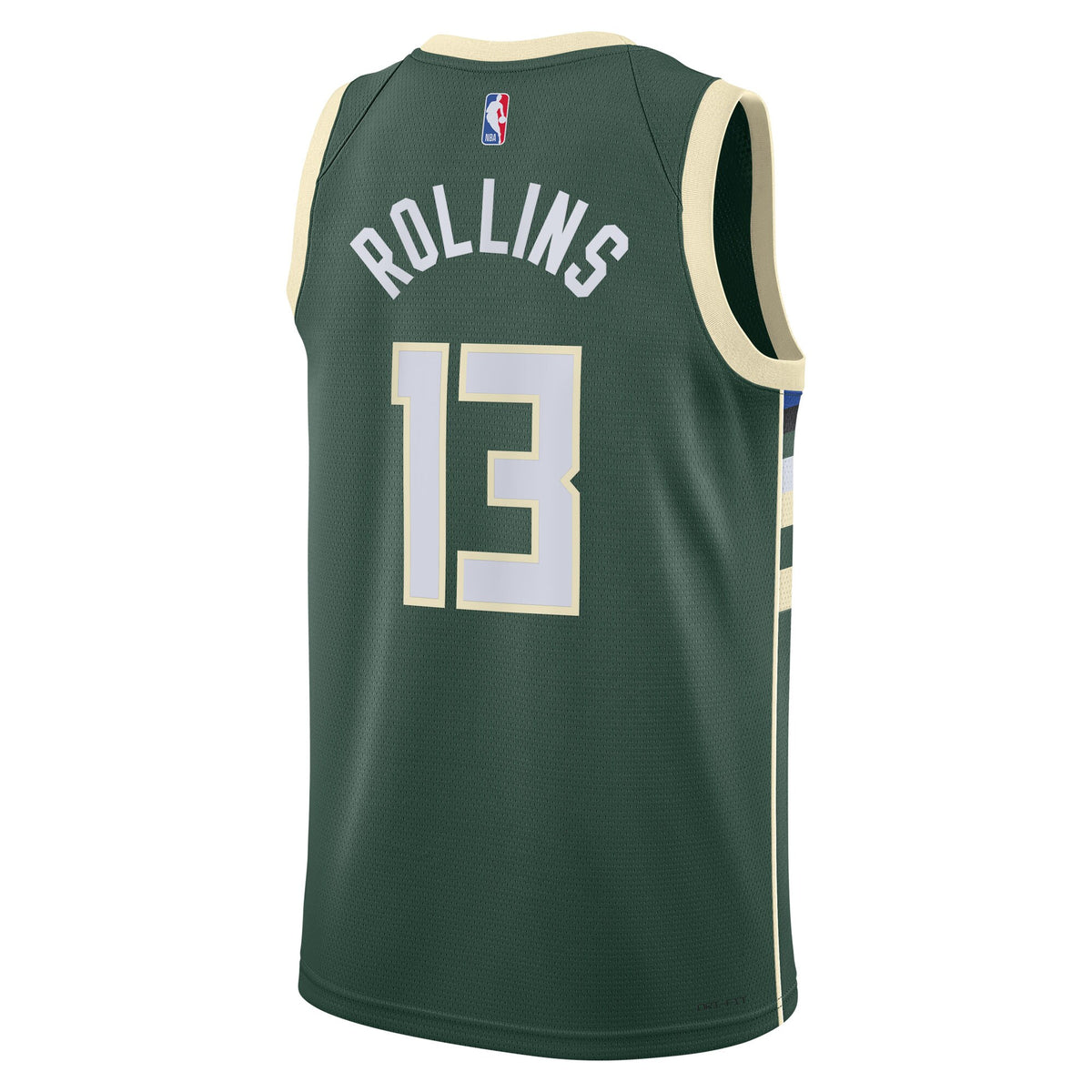 Milwaukee Bucks Icon Edition Swingman Jersey - Hunter Green - Ryan Rollins -