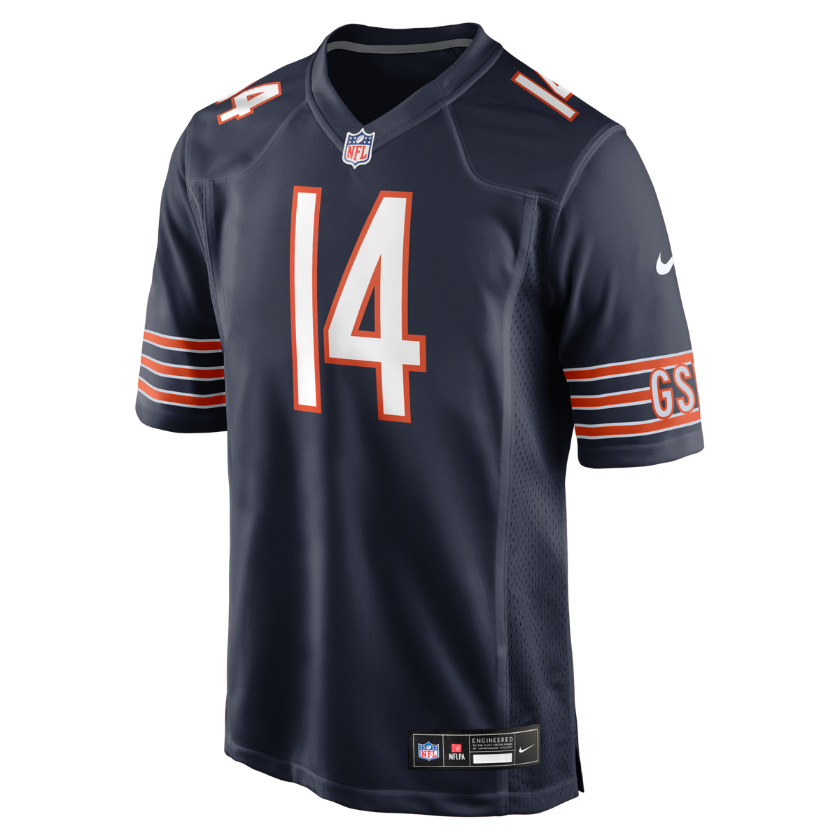Chicago Bears Kalif Raymond Navy Team Game Jersey