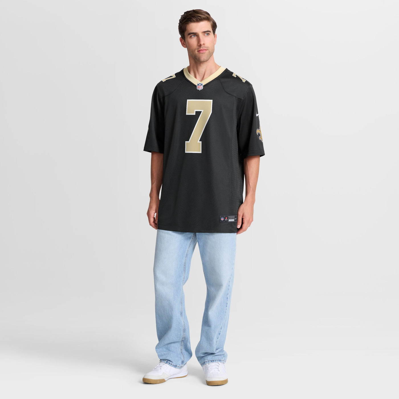 New Orleans Saints Taysom Hill Nike Black Game Jersey