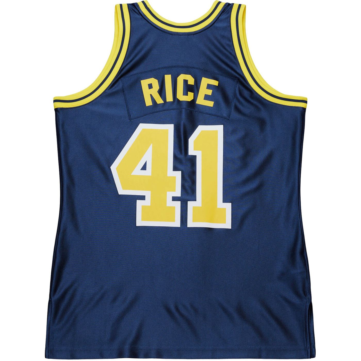 Mitchell & Ness Glen Rice Navy Michigan Wolverines 1988/89 Authentic Jersey