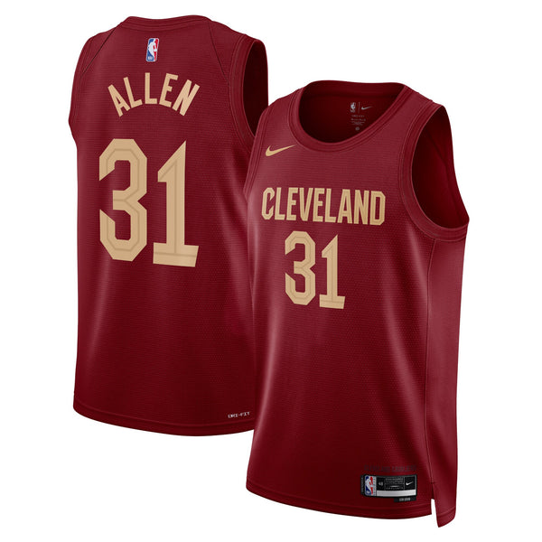 Cleveland Cavaliers Icon Edition Swingman Jersey - Maroon - Jarrett Allen -