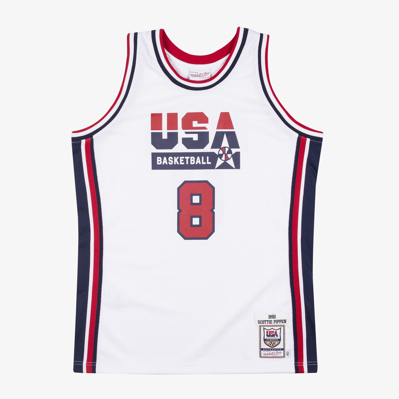 USA Basketball Mitchell & Ness Authentic Jersey Scottie Pippen 1992