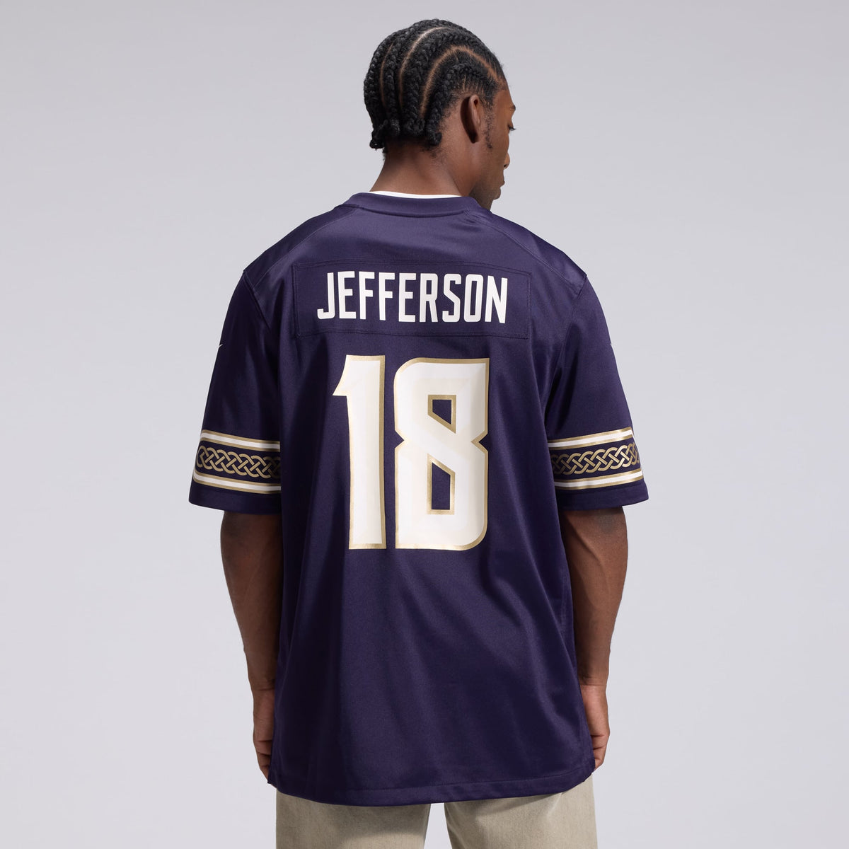 Minnesota Vikings Justin Jefferson Nike Purple 2026 Rivalries Collection Game Jersey