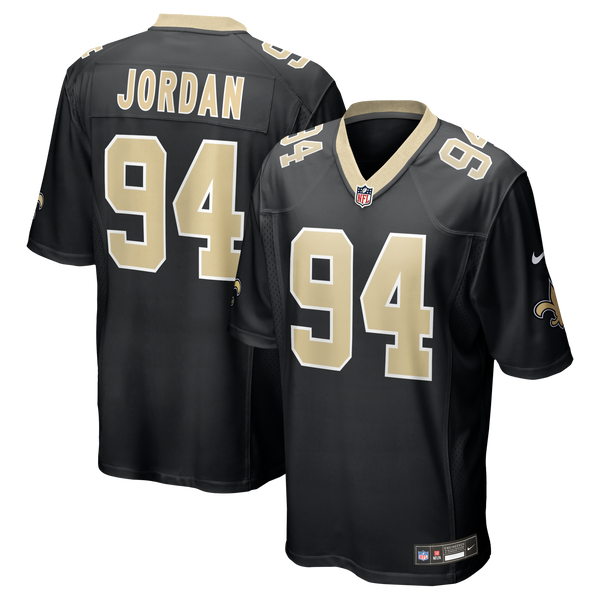 New Orleans Saints Cameron Jordan Nike Black Game Jersey