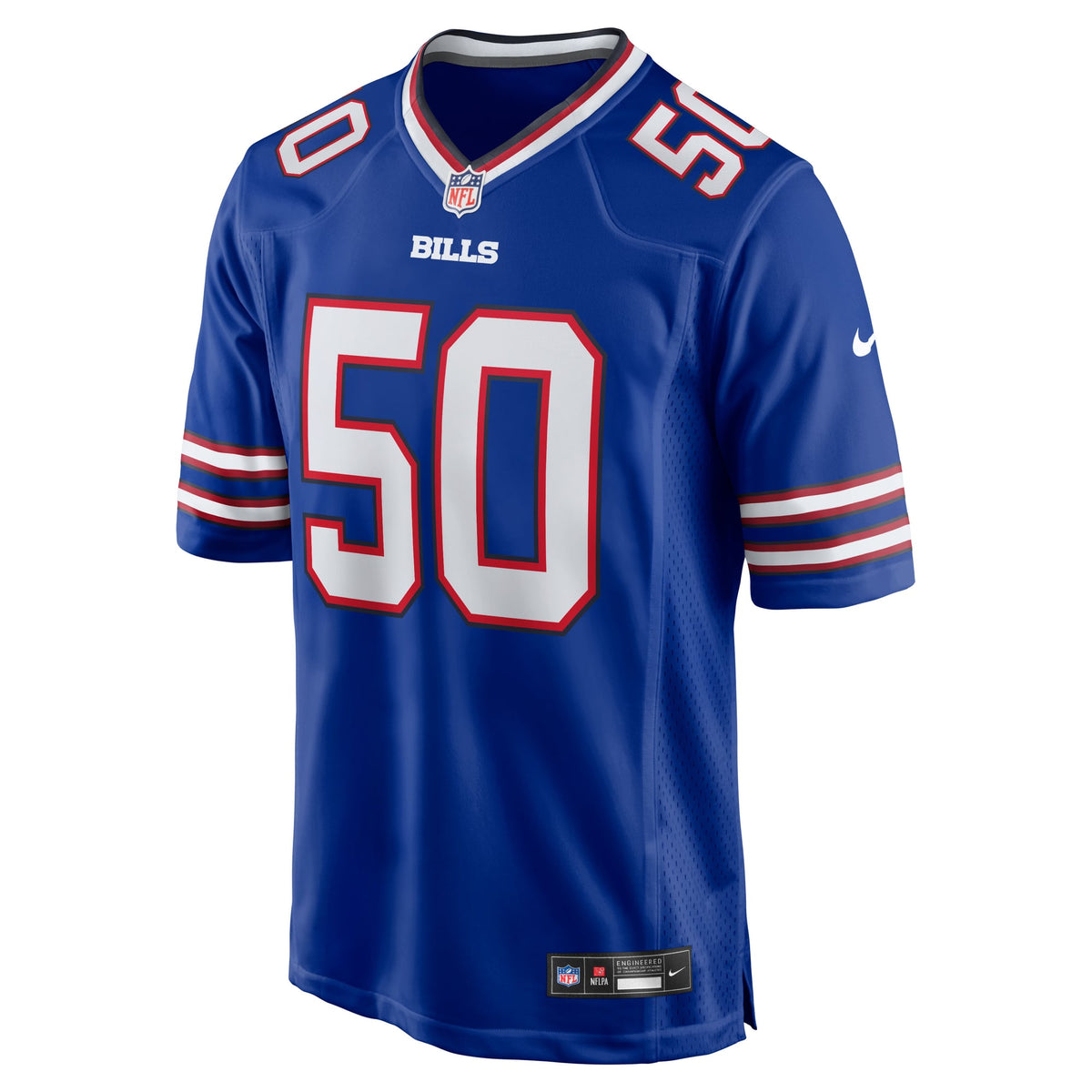Buffalo Bills Otis Reese Nike Royal Team Game Jersey