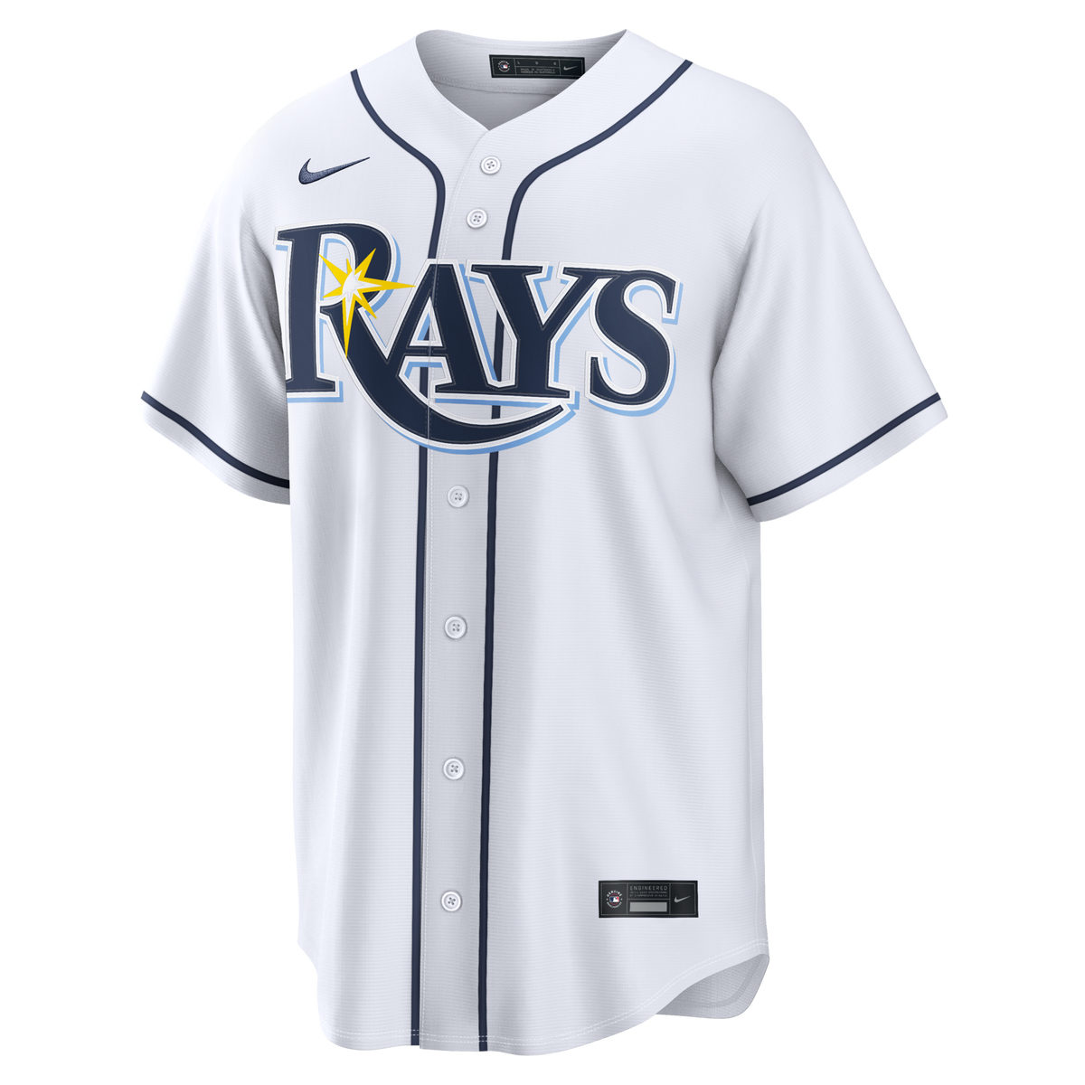 Tampa Bay Rays Liam Hicks White Home Replica Jersey