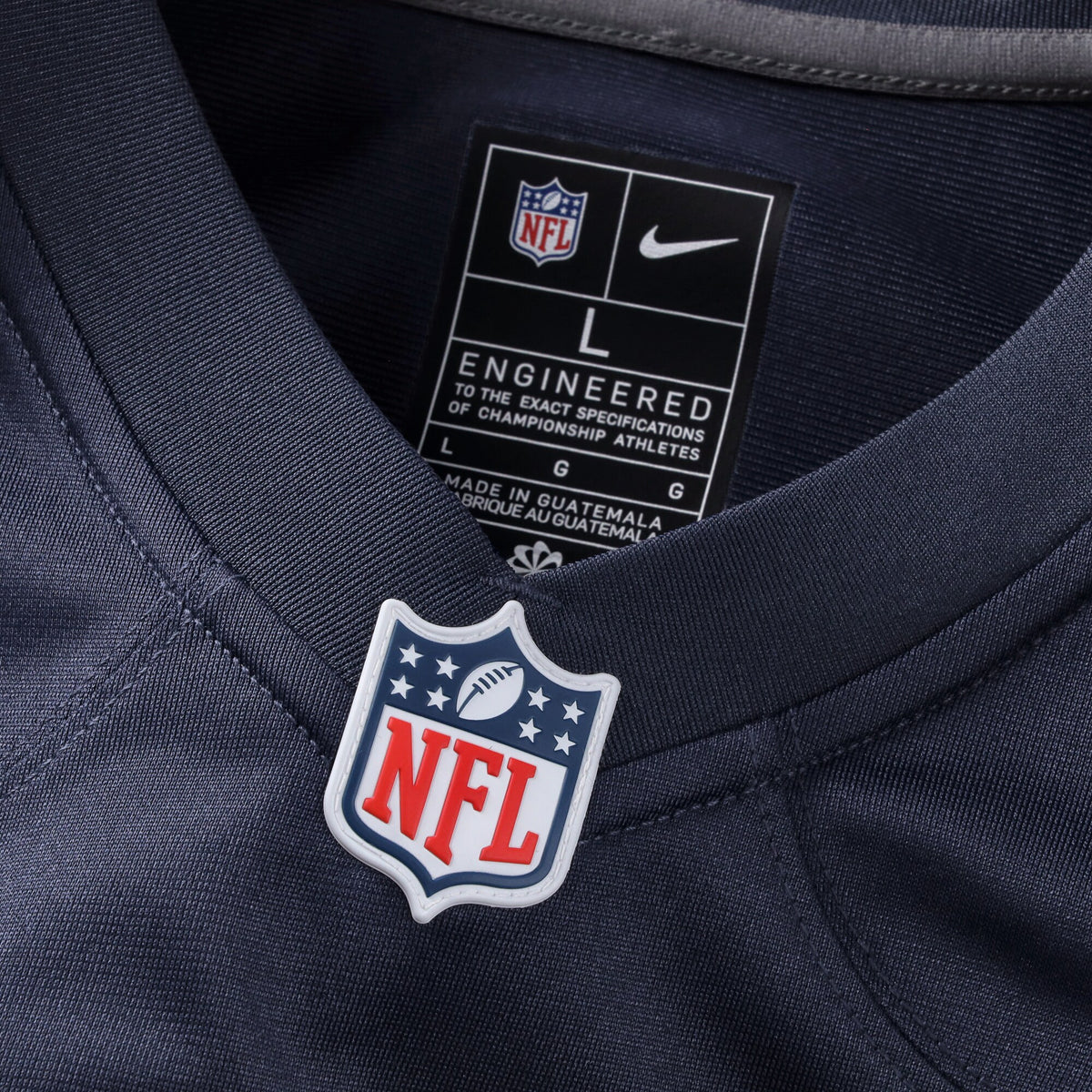 Los Angeles Chargers Oronde Gadsden Navy Alternate 2 Super Chargers Game Jersey