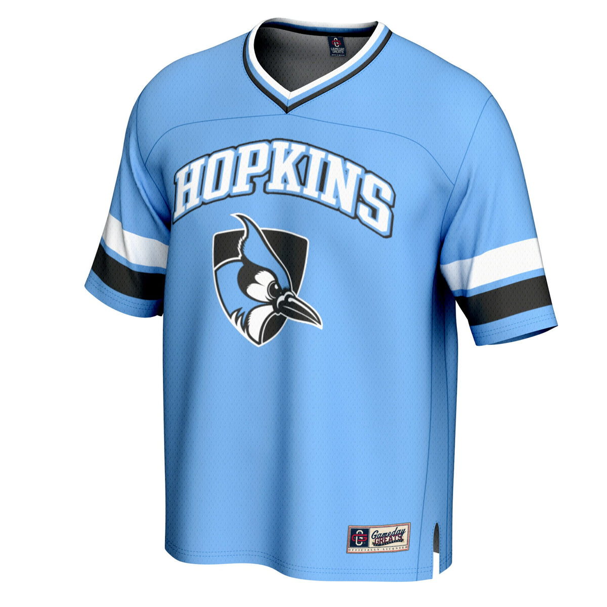 Johns Hopkins Blue Jays GameDay Greats Spirit Football Jersey - Light Blue