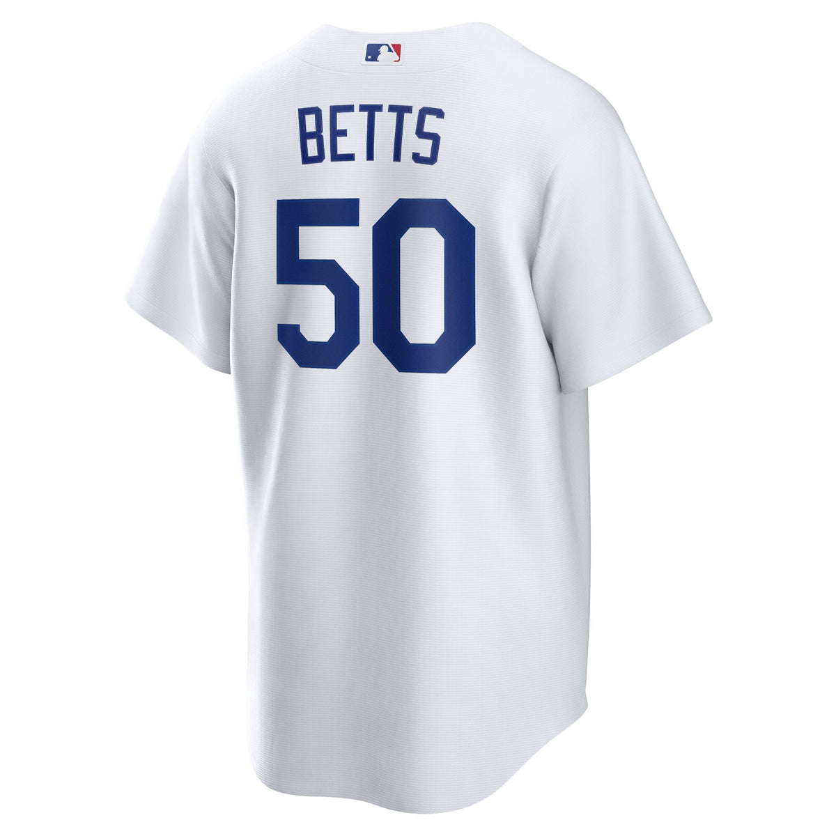Los Angeles Dodgers Mookie Betts White Home Replica Player Name Jersey