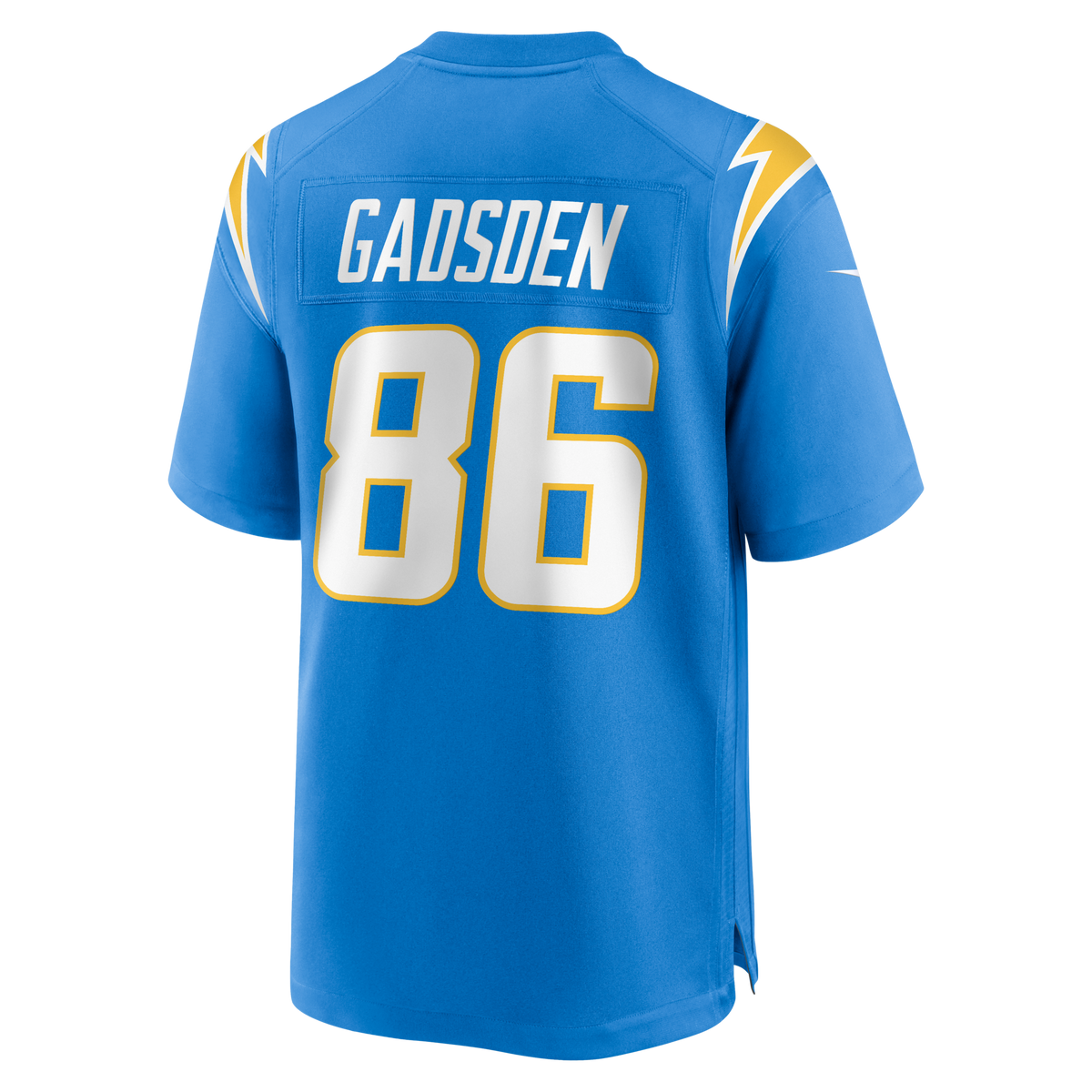 Los Angeles Chargers Oronde Gadsden Powder Blue Team Game Jersey