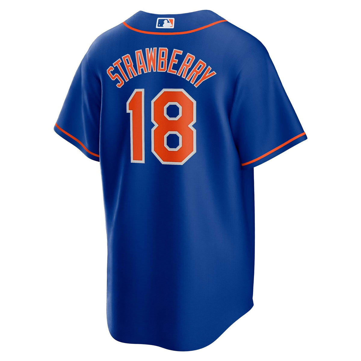 New York Mets Darryl Strawberry Royal Alternate Replica Player Jersey