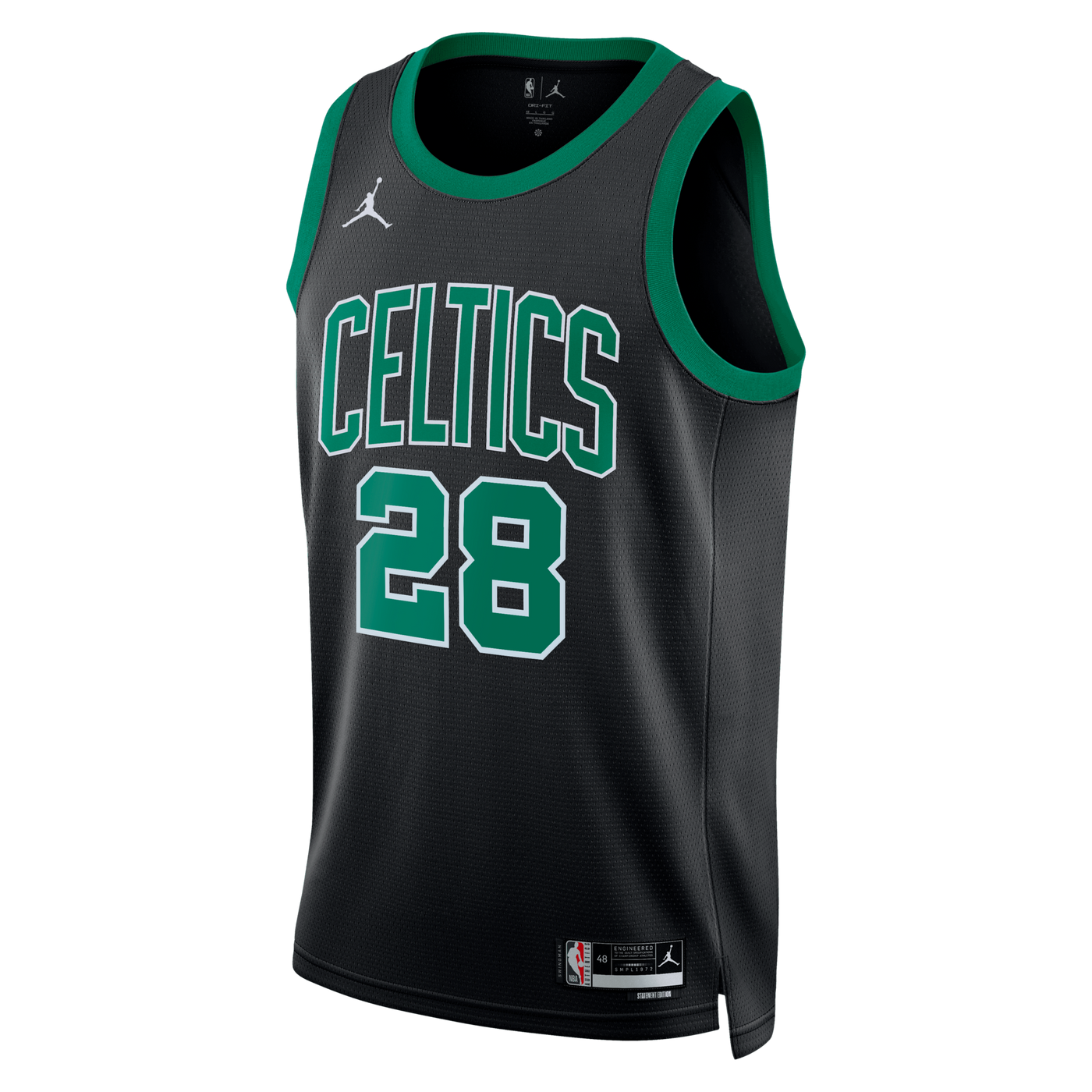Boston Celtics Jordan Brand Statement Edition Swingman Jersey - Black - Hugo González