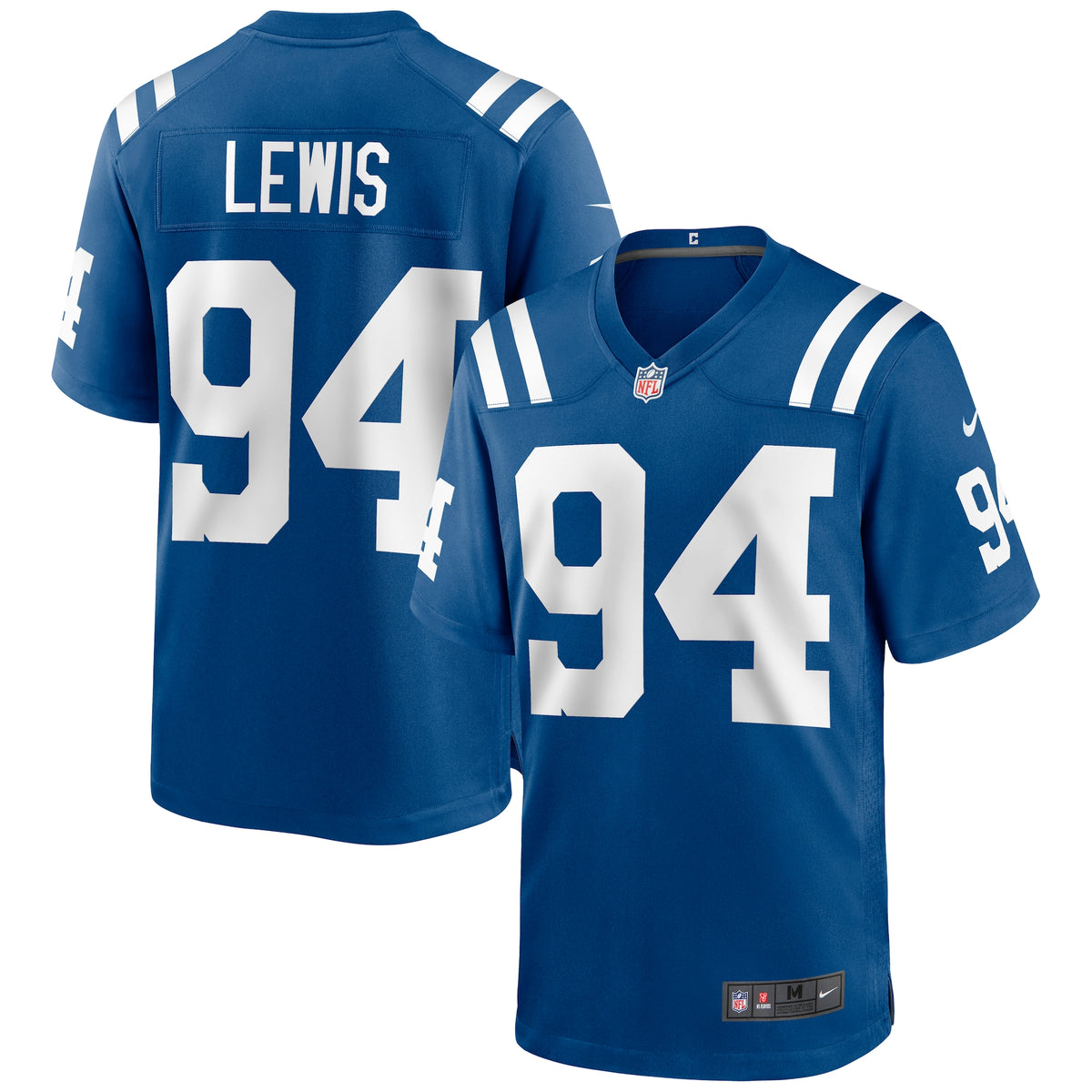 Indianapolis Colts Tyquan Lewis Royal Game Jersey