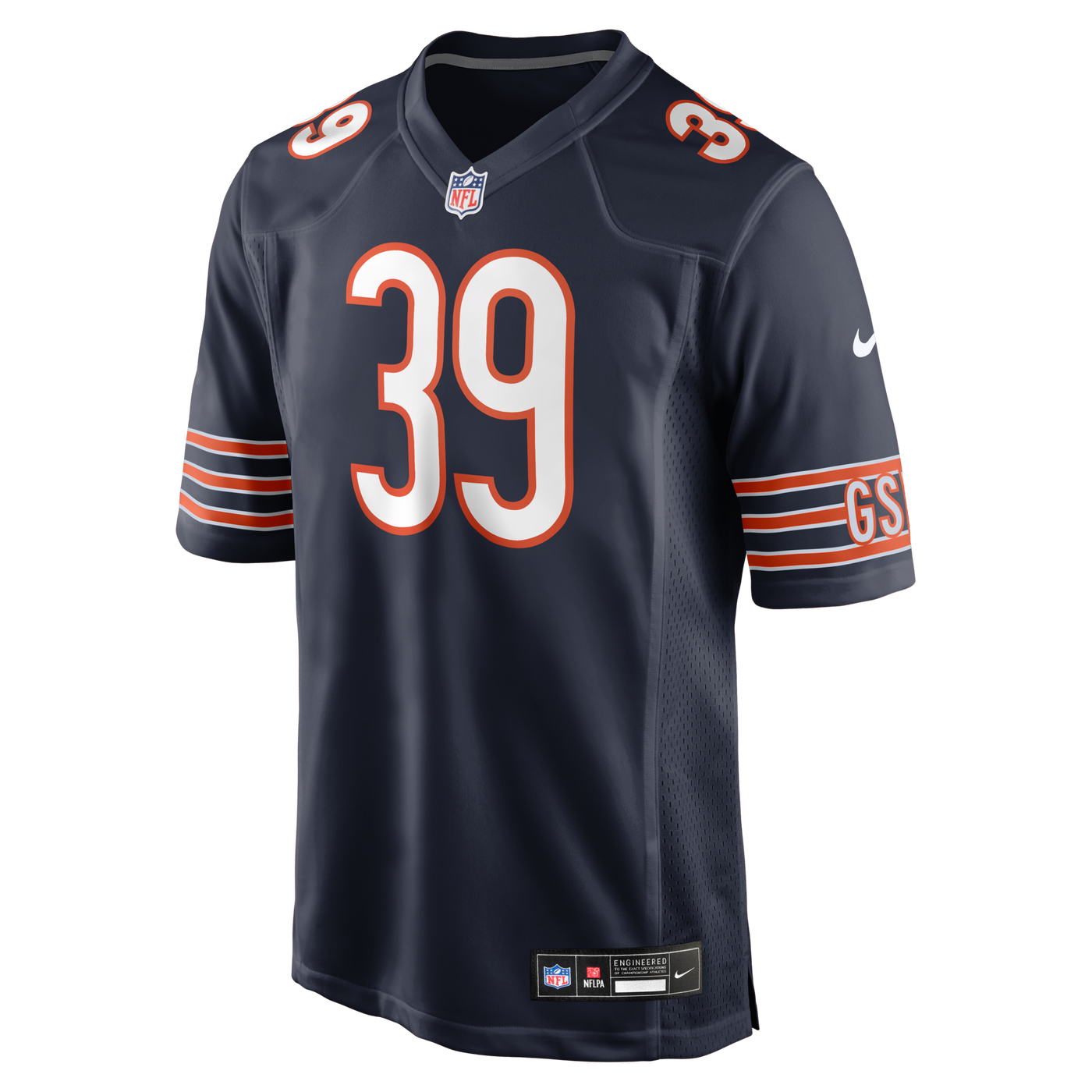 Chicago Bears Josh Blackwell Nike Navy Game Player Jersey