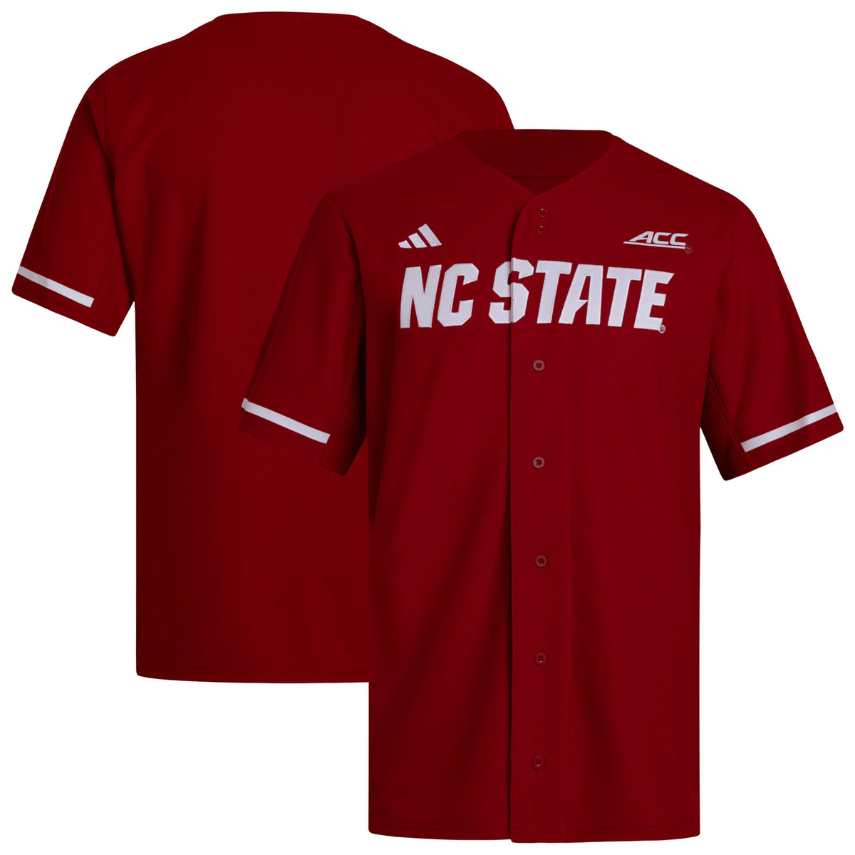 NC State Wolfpack Replica Baseball Jersey - Red