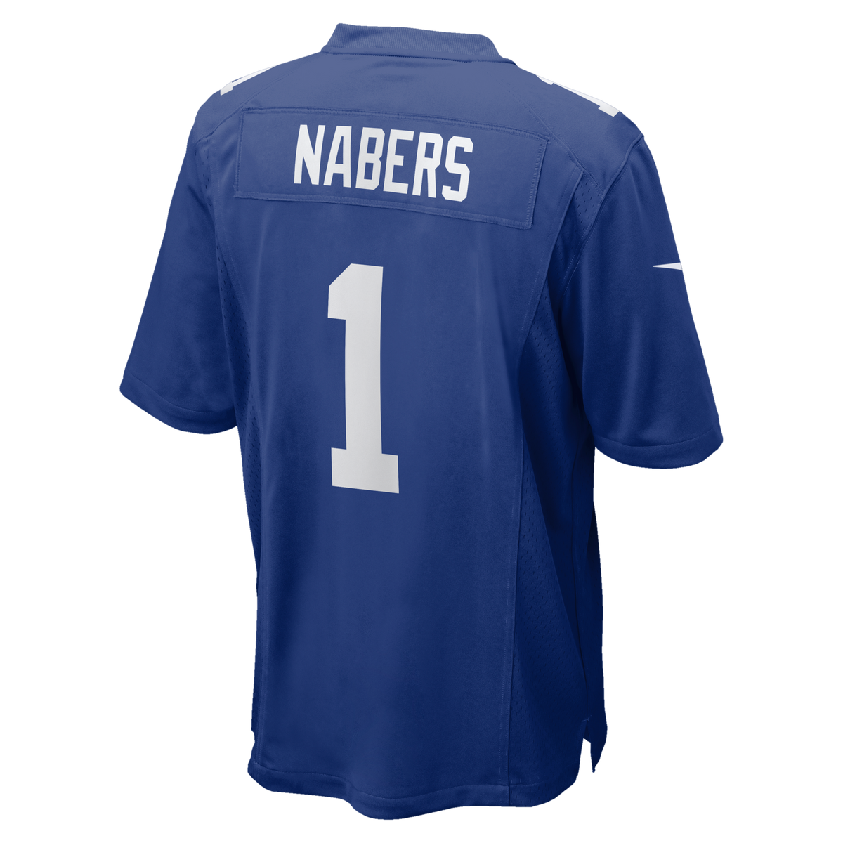New York Giants Malik Nabers Royal Player Game Jersey