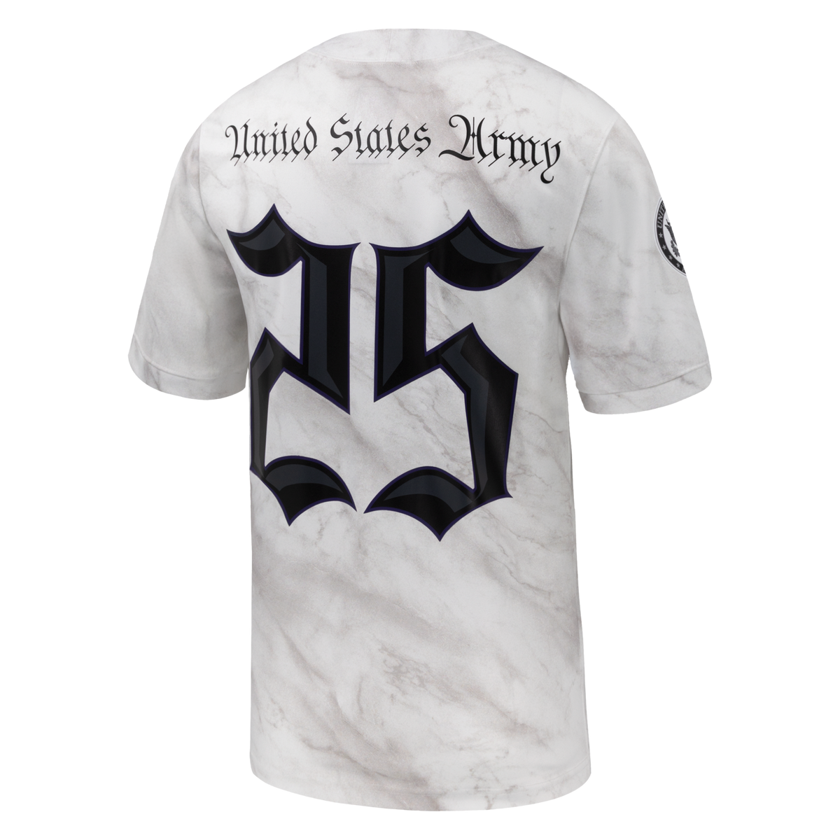 #25 Army Black Knights Army 250 Collection Game Football Jersey - White
